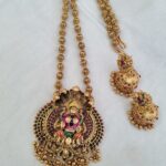 lakshmi printed necklace