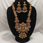 Gajalakshmi pendent haram
