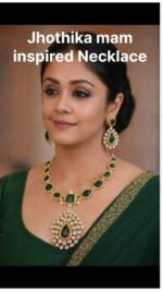 AD GREEN STONE Necklace - Image 2
